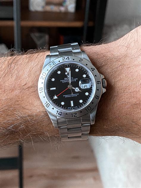 1990 rolex explorer ii|rolex explorer ii black dial.